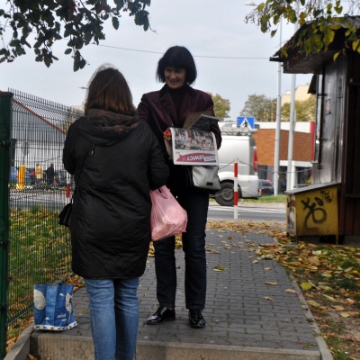 Jolanta Luty - w rozmowie z mieszkańcem Osiedla Nad Potokiem